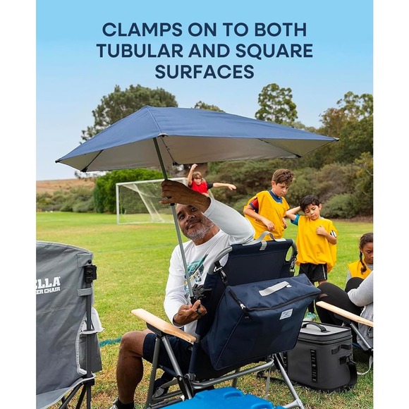 Sport-Brella Versa-Brella SPF 50+ Adjustable Umbrella with Universal Clamp - Picture 6 of 7